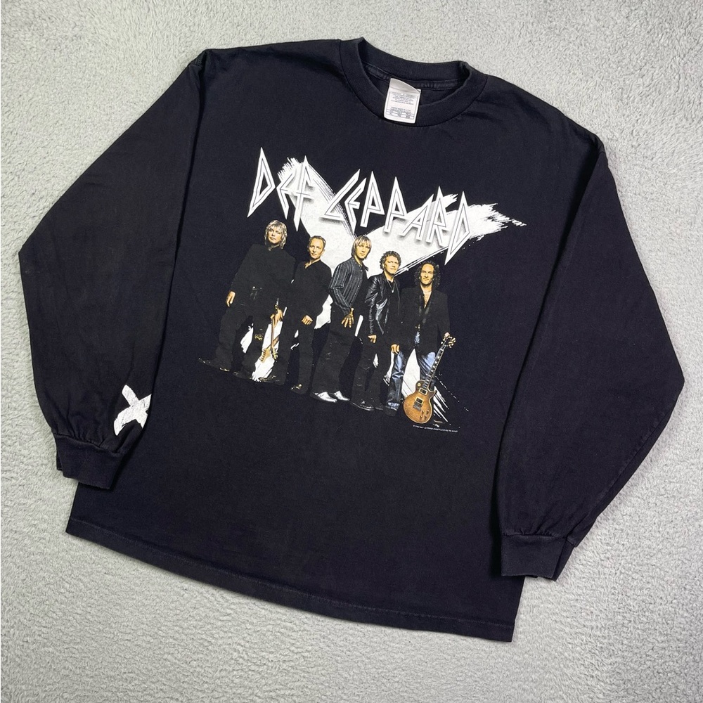Vintage 2002 Def Leppard long‎ sleeve T-shirt